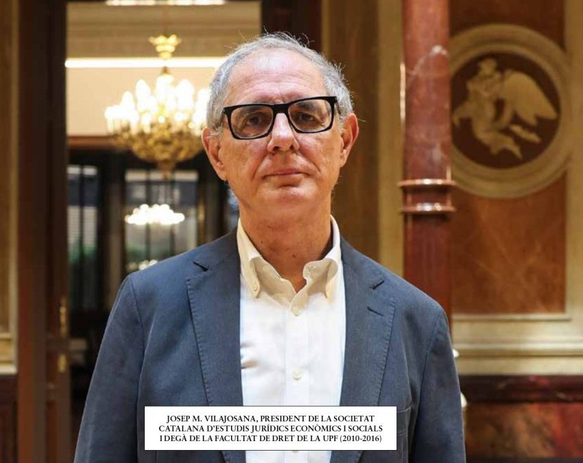 Entrevista de la revista “Món Jurídic” de l’ICAB al president de la Societat Catalana d’Estudis Jurídics